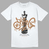 Jordan 6 WMNS Gore-Tex Brown Kelp DopeSkill T-Shirt King Chess Graphic Streetwear - White