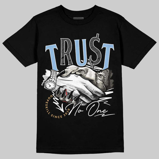 Nike Air Diamond Turf Must Be the Money DopeSkill T-Shirt Trust No One Graphic Streetwear - Black