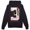 Jordan 3 GS “Red Stardust” DopeSkill Hoodie Sweatshirt No.3 Graphic Streetwear - Black