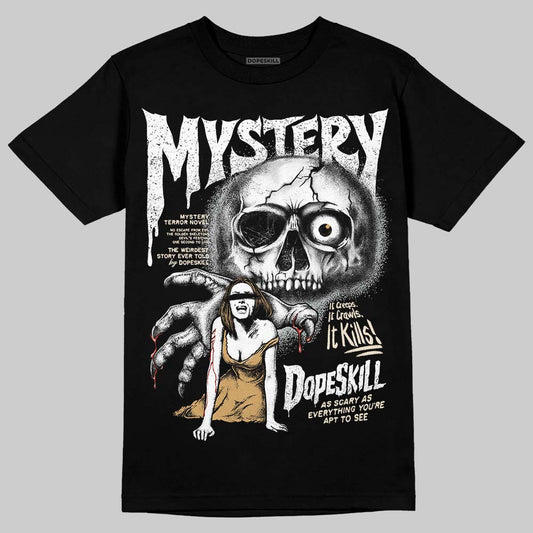 Jordan 5 Retro Reverse Metallic DopeSkill T-Shirt Mystery Ghostly Grasp Graphic Streetwear - Black