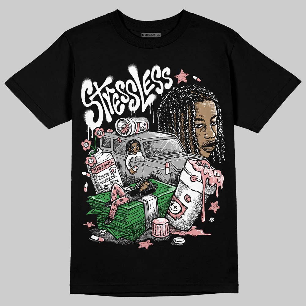 Harris Tweed x Wmns Dunk Low 'Black Phantom' DopeSkill T-Shirt Stressless Graphic Streetwear - black