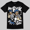 Jordan 9 Retro 'Flint Grey' 2026 DopeSkill T-Shirt No Risk No Story Graphic Streetwear - Black