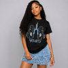 Black University Blue 5s DopeSkill T-Shirt Breathe Graphic