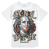 Jordan 1 High OG “Latte” DopeSkill T-Shirt Money Don't Lie Graphic Streetwear - White