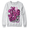 Jordan 4 GS “Hyper Violet” DopeSkill Sweatshirt No Days Off Graphic Streetwear - White