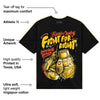Yellow Collection DopeSkill T-Shirt Fight For Right Graphic