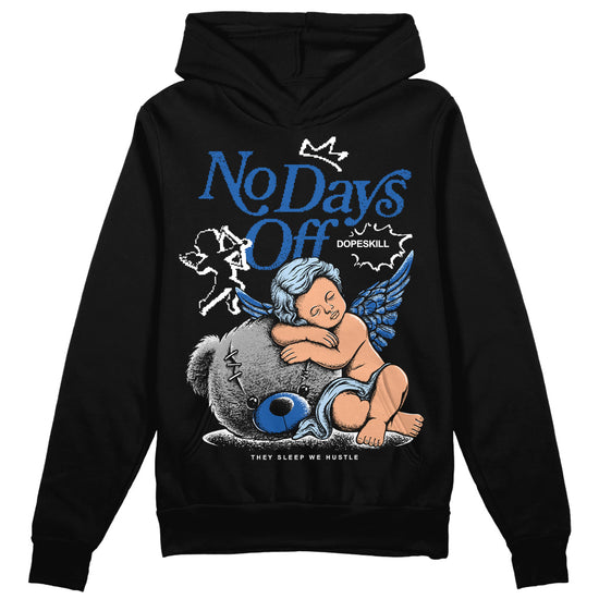 Jordan 11 Low “Space Jam” DopeSkill Hoodie Sweatshirt New No Days Off Graphic Streetwear - Black