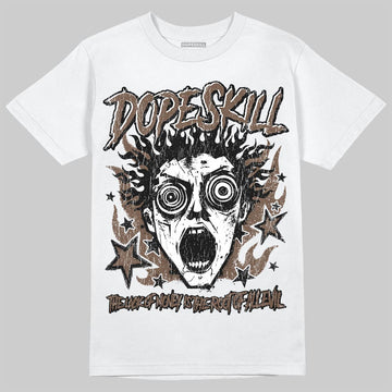 A Ma Maniére x Air Jordan 4 “Dark Mocha” DopeSkill T-Shirt Root of Evil Graphic Streetwear - White