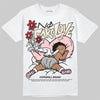 ASICS Gel-Nimbus 10.1 Strawberry DopeSkill T-Shirt No Fake Love Graphic Streetwear - WHite