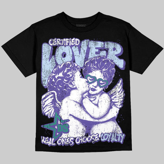 Jordan 5 OG “Grape” DopeSkill T-Shirt Real Ones Choose Loyalty Graphic Streetwear - Black
