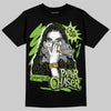 Air Max 95 Big Bubble Neon Yellow DopeSkill T-Shirt NPC Graphic Streetwear - Black