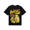 Yellow Sneakers DopeSkill T-Shirt Fight For Right Graphic Streetwear - Black
