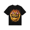 Yellow Sneakers DopeSkill T-Shirt Hellfire Graphic Streetwear - Black