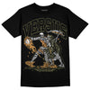 Jordan 5 "Olive" DopeSkill T-Shirt VERSUS Graphic Streetwear - Black