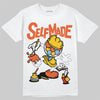 Yellow Sneakers DopeSkill T-Shirt Self Made Graphic Streetwear - White