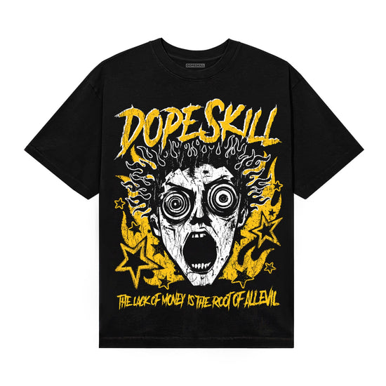 Yellow Sneakers DopeSkill T-Shirt Root of Evil Graphic Streetwear - black