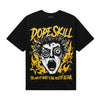 Yellow Sneakers DopeSkill T-Shirt Root of Evil Graphic Streetwear - black