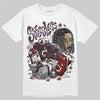 Adidas Samba OG Maroon Gold Metallic DopeSkill T-Shirt Stressless Graphic Streetwear - White