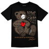 Jordan 1 Retro High OG Palomino DopeSkill T-Shirt Love Kills Graphic Streetwear - Black