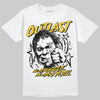Yellow Sneakers DopeSkill T-Shirt Outlast Graphic Streetwear - White 