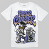 Jordan 4 Retro Lakers DopeSkill T-Shirt Paper Chaser Boy Graphic Streetwear - White 