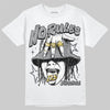 Jordan 5 Retro Wolf Grey (2026) DopeSkill T-Shirt No Rules Graphic Streetwear - White