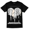 Dunk Low Cool Grey DopeSkill T-Shirt Juneteenth Heart Graphic Streetwear - Black