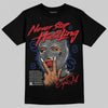 Jordan 3 “Seoul 2.0” DopeSkill T-Shirt Never Stop Hustling Graphic Streetwear - black
