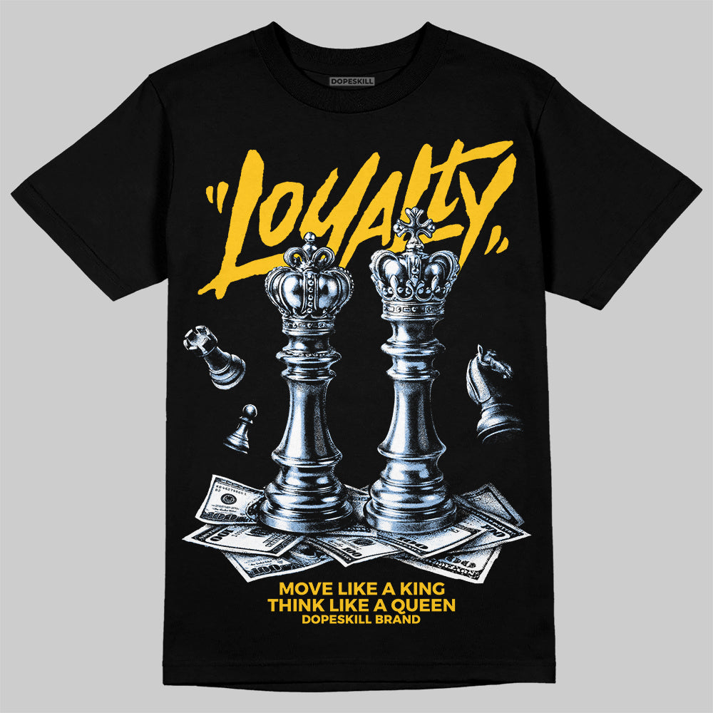 Yellow Sneakers DopeSkill T-Shirt Loyalty Graphic Streetwear - Black
