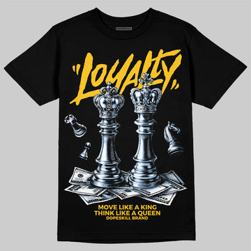 Yellow Sneakers DopeSkill T-Shirt Loyalty Graphic Streetwear - Black