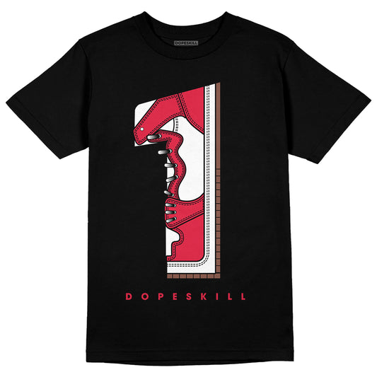 Dunk Low PRM Bacon DopeSkill T-Shirt No.1 Graphic Streetwear - Black