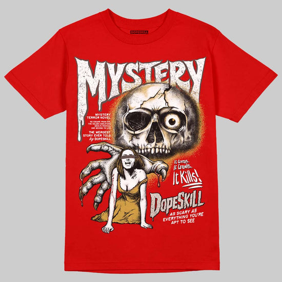 Adidas Samba OG Cloud White Better Scarlet Supplier Colour DopeSkill T-Shirt Mystery Ghostly Grasp Graphic Streetwear - Red