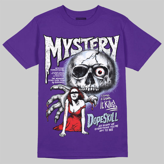 Jordan 5 OG “Grape” DopeSkill T-Shirt Mystery Ghostly Grasp Graphic Streetwear - Purple