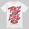 Air Foamposite One Cough Drop (2025) DopeSkill T-Shirt They Not Like Us Graphic Streetwear - White