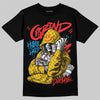 Yellow Sneakers DopeSkill T-Shirt Grind Pray Graphic Streetwear - Black