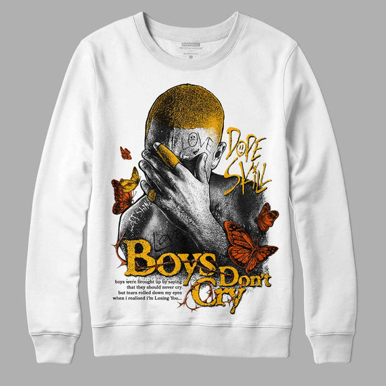 Dunk Low Championship Goldenrod (2021) DopeSkill Sweatshirt Boys Don't Cry Graphic Streetwear - White