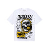Yellow Sneakers DopeSkill T-Shirt Jealousy Graphic Streetwear - White
