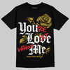 Yellow Sneakers DopeSkill T-Shirt You’re Lost Without Me Graphic Streetwear - black