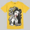 Jordan 5 'Tokyo' DopeSkill T-Shirt New H.M.O Graphic Streetwear - Gold
