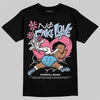 Jordan 3 GS “Cobalt Bliss” DopeSkill T-Shirt No Fake Love Graphic Streetwear - Black