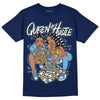 Jordan 1 High OG “First in Flight” DopeSkill Navy T-shirt Queen Of Hustle Graphic Streetwear