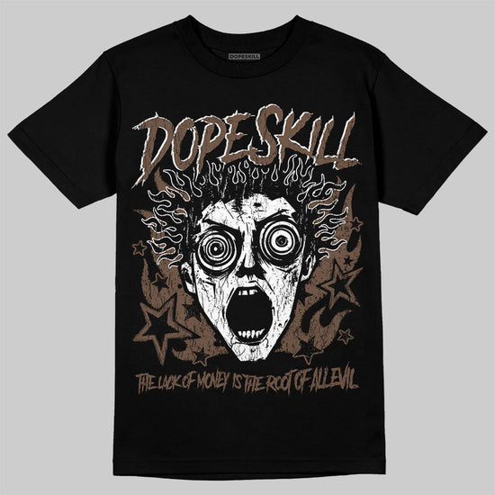 A Ma Maniére x Air Jordan 4 “Dark Mocha” DopeSkill T-Shirt Root of Evil Graphic Streetwear - Black