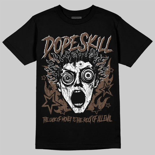 A Ma Maniére x Air Jordan 4 “Dark Mocha” DopeSkill T-Shirt Root of Evil Graphic Streetwear - Black