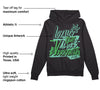 Green Glow 1s DopeSkill Hoodie Sweatshirt LOVE Graphic