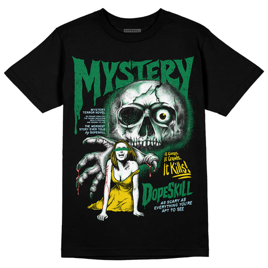 Jordan 5 “Lucky Green” DopeSkill T-Shirt Mystery Ghostly Grasp Graphic Streetwear - Black