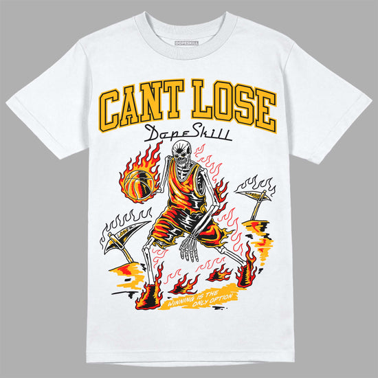 Dunk Low Championship Goldenrod (2021) DopeSkill T-Shirt Cant Lose Graphic Streetwear - White