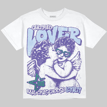 Jordan 5 OG “Grape” DopeSkill T-Shirt Real Ones Choose Loyalty Graphic Streetwear - White