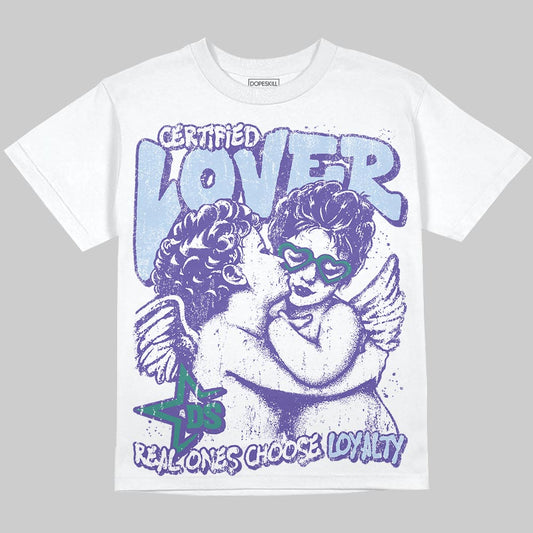 Jordan 5 OG “Grape” DopeSkill T-Shirt Real Ones Choose Loyalty Graphic Streetwear - White