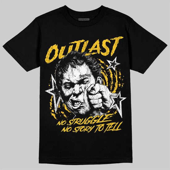 Yellow Sneakers DopeSkill T-Shirt Outlast Graphic Streetwear - black