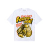 Yellow Sneakers DopeSkill T-Shirt Fight For Right Graphic Streetwear - White